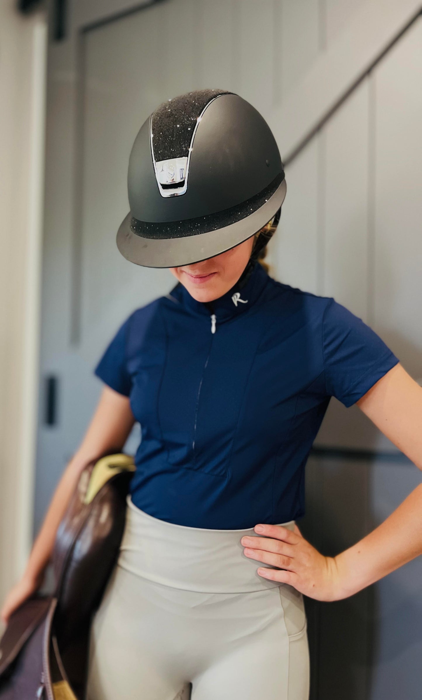 VR Navy, Perfect Collared Performance Shirt