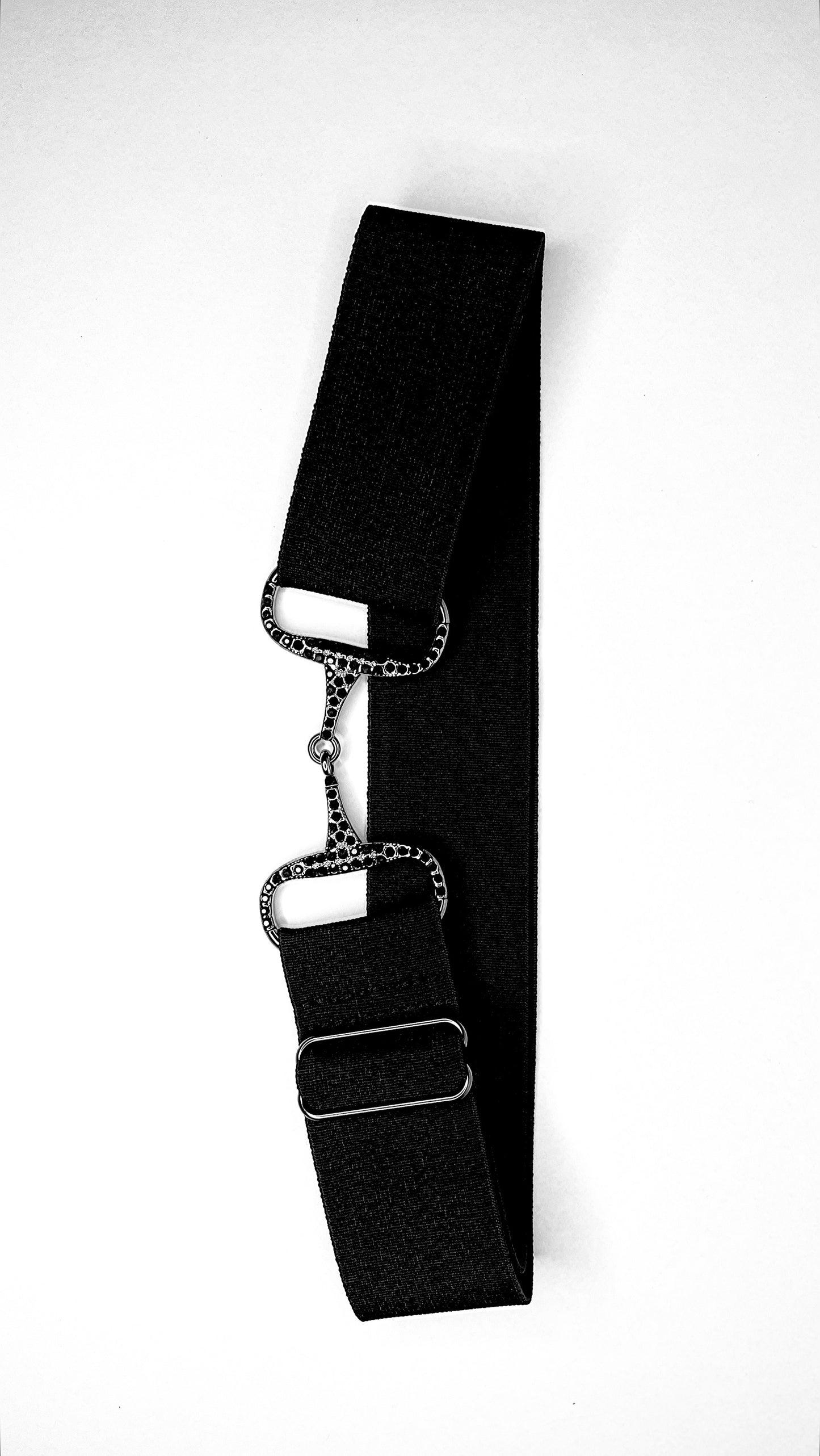 black snaffle belt
